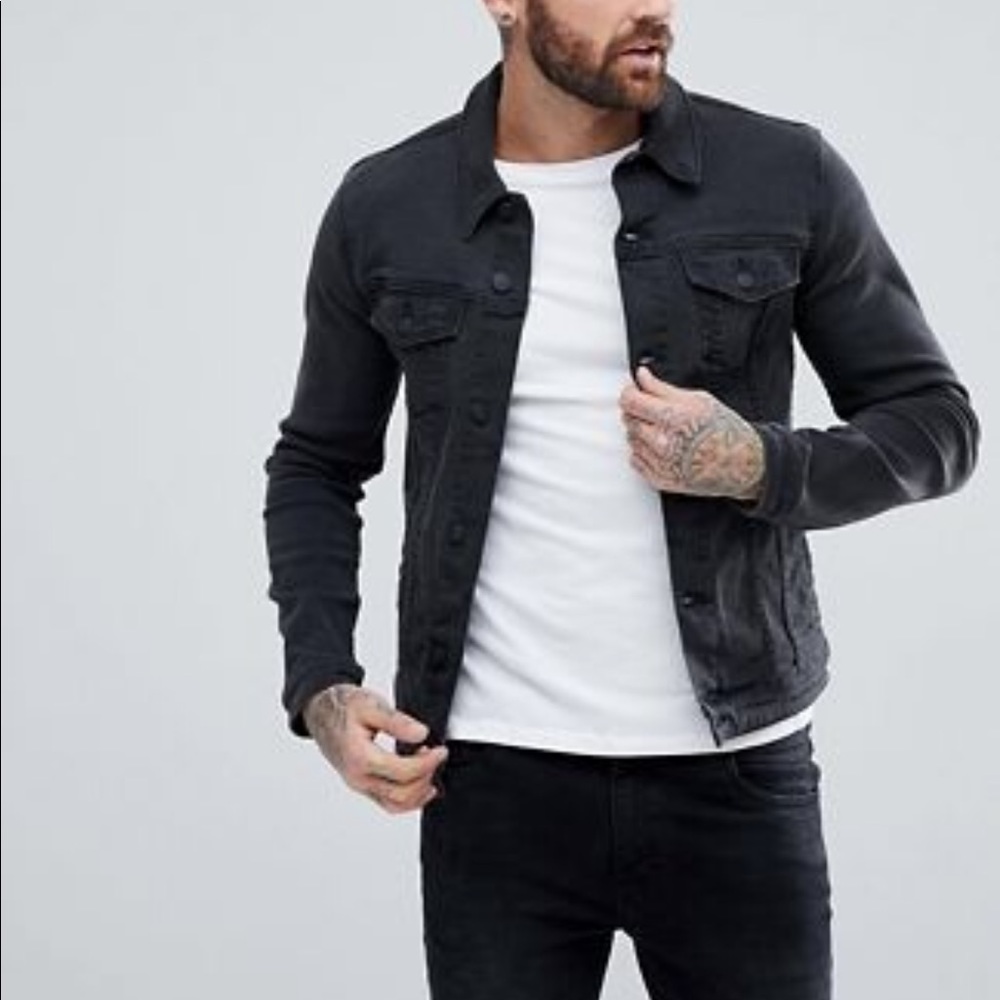 ASOS Black Denim Jacket